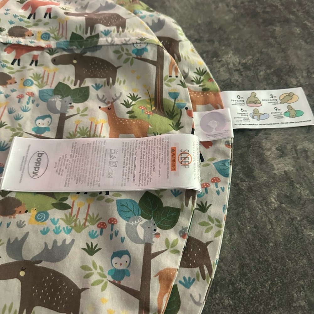 Boppy Cover- Woodland Themed Baby - Picture 2 of 2